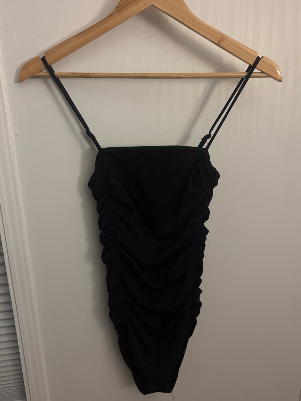 Free People Intimately Black Bodysuit